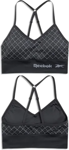 Vista 2 de Reebok Sujetador para mujer Bralette sin costuras para mujer (2 unidades)