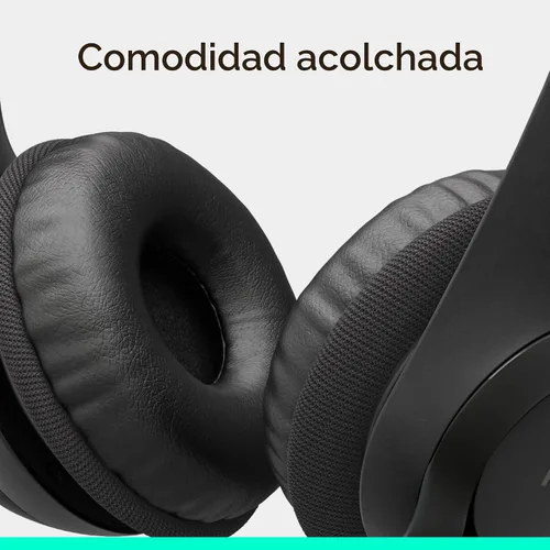 Vista 7 de Logitech H390 Auriculares con cable con micrófono, auriculares USB-A con micrófono para PC, micrófono con cancelación de ruido para reuniones