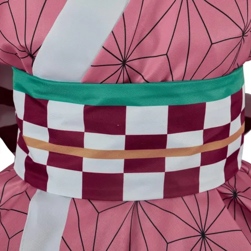 Vista 5 de ZIXUN Hashibira Inosuke - Disfraz de kimono para mujer