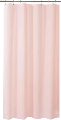 Vista 66 de AmazerBath Cortina de ducha larga de 36 x 84 pulgadas, cortina de ducha transparente de PEVA grueso resistente, cortina estrecha con 2 piedras