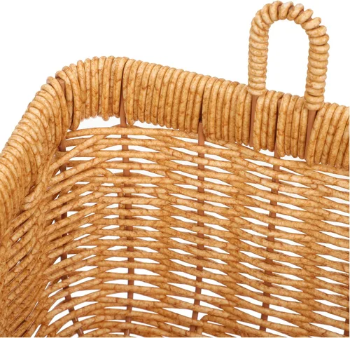 Vista 3 de PATKAW Cestas decorativas de almacenamiento para colgar frutas para cocina, colgar en la pared, cestas para verduras, ajo, patatas y cebollas, cesta