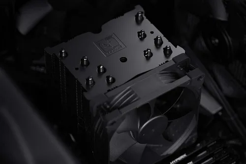 Vista 6 de Noctua NH-U9S chromax.black, ventilador de CPU de torre única de 92mm (negro)