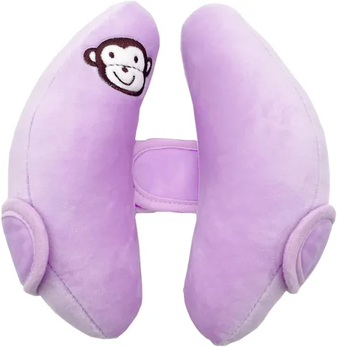 Vista 12 de Almohada de viaje ajustable para bebés, soporte de cabeza portátil