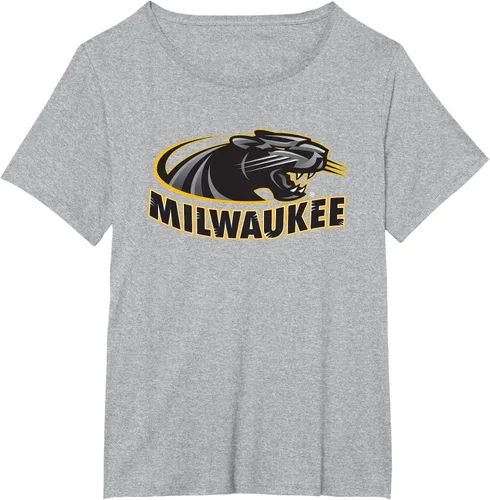 Vista 19 de Wisconsin Milwaukee Panthers Icon Camiseta, Negro