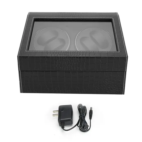 Vista 2 de Automatic Watch Winder Men Watch Display Storage Box Home Storage Box Shop Men Watches Watch, Rotating Automatic Watch Box Cosmetic Display
