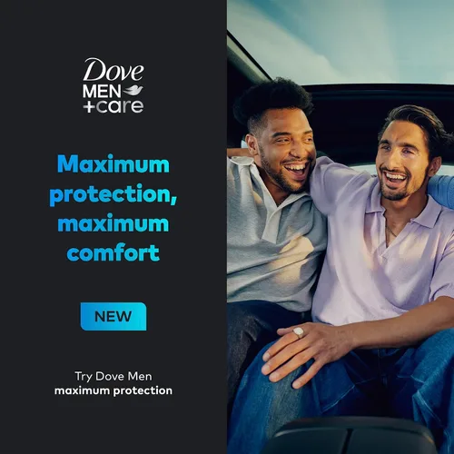 Vista 6 de Dove Desodorante para hombres+Care, antitranspirante de protección clínica 96H, Clean Comfort, paquete de 3 – Prescription Strength Protección