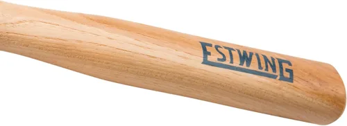 Vista 4 de ESTWING Martillo de Shingler, herramienta para techadores de 20 onzas con cara fresada y mango de madera de nogal - MRWS