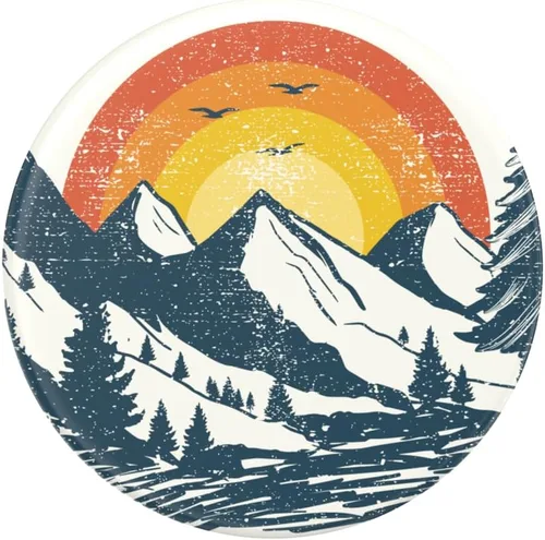 Vista 5 de PopSockets Agarre translúcido para teléfono con soporte expansible, PopSockets para teléfono, agarre adhesivo, PopGrip translúcido, Into The Woods