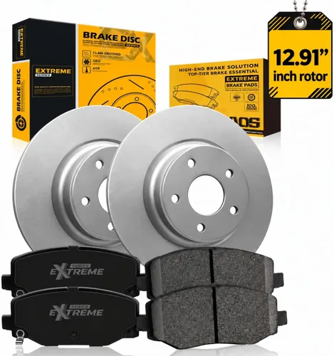 Vista 21 de TOVASTY Kit de freno trasero E-Coated para Honda Civic 2006-2015