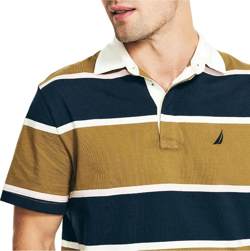 Vista 2 de Nautica Polo de rugby de ajuste clásico para hombre