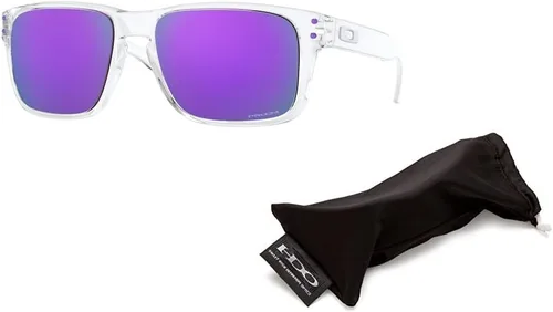 Vista 3 de Oakley Kids Holbrook Xs OJ9007 Square Junior Sunglasses for Boys for Girls +Designer iWear Care Kit Leash