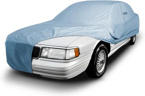 Vista 21 de iCarCover Funda de automóvil a medida para Lincoln Capri (1952-1957), impermeable, para todo tipo de clima, lluvia, nieve, protección solar UV Rayas