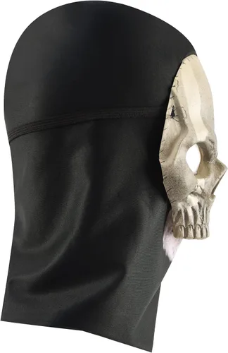 Vista 3 de Máscara de fantasma MW2 Cosplay disfraz de calavera completa máscara de cara completa 3