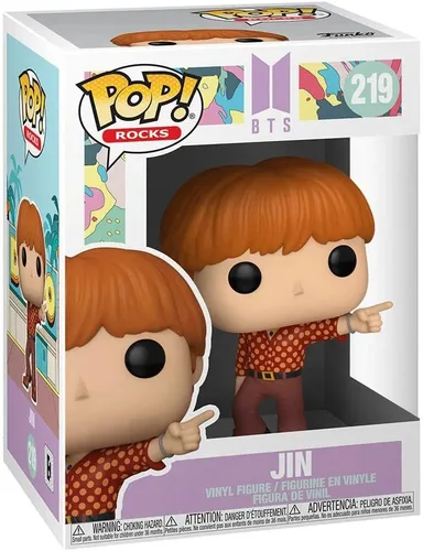 Vista 2 de POP BTS Dynamite - Figura de vinilo de Jin Funko (con funda protectora de caja compatible)