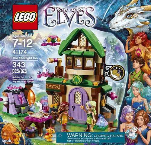 Vista 2 de Juguete para construir Elves The Starlight Inn de Lego (41174)