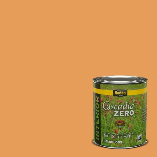 Vista 226 de Rodda Paint CASCADIA ZERO - Pintura plana e imprimación para interiores en uno, cuarto de galón, crema de ballet