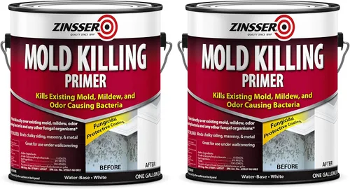 Vista 3 de qt Zinsser 276087 - Imprimación matadora de moho a base de agua (paquete de 3)