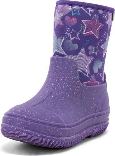 Vista 12 de Western Chief Botas de Neopreno Freestyle para Exteriores para Niños, Ligeras, Aptas para Niños y Niñas, Botas Impermeables para Lluvia, Barro Negro
