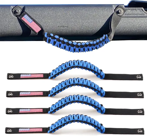 Vista 11 de Asas de agarre de barra antivuelco para Ford Bronco 2021 2022 2023 2024 2025 2 accesorios de 2 puertas y 4 puertas, mango de agarre de paracaídas