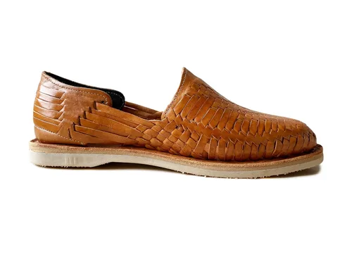 Vista 2 de Mens huarache sandal dominoes Camel