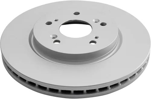 Vista 9 de TRQ Kit de pastillas de freno delantero y rotor, kit químico de freno, rotor de freno, cerámica premium, recubierto G, compatible con Acura RDX
