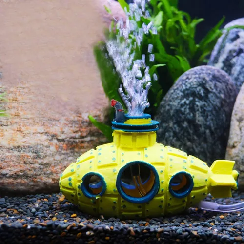 Vista 6 de Honio Burbuja de aire para acuario, decoración de acuario submarino, para peces