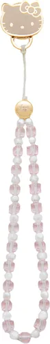 Vista 4 de Sonix x Sanrio - Funda + pulsera adhesiva para teléfono con cuentas (Hello Kitty Rosa) para iPhone 15 Pro Max Calcomanías de Hello Kitty y sus