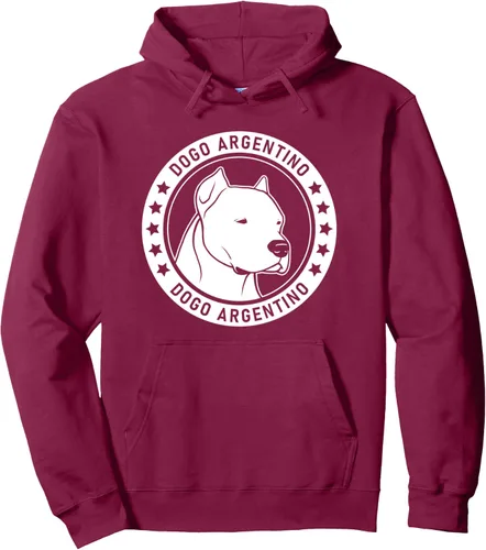 Vista 8 de Sudadera con capucha Dogo Argentino