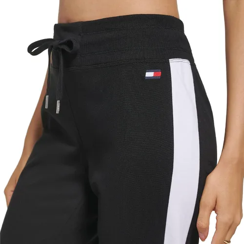 Vista 3 de Tommy Hilfiger Pantalones deportivos suaves y cómodos con cintura fruncida para mujer