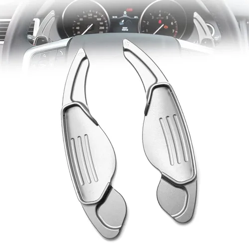 Vista 8 de Extensión de palanca de cambios para volante para accesorios Land Rover, para Range Rover Evoque Velar Discovery Jaguar F-Pace E-Pace XE XF XJ XJ