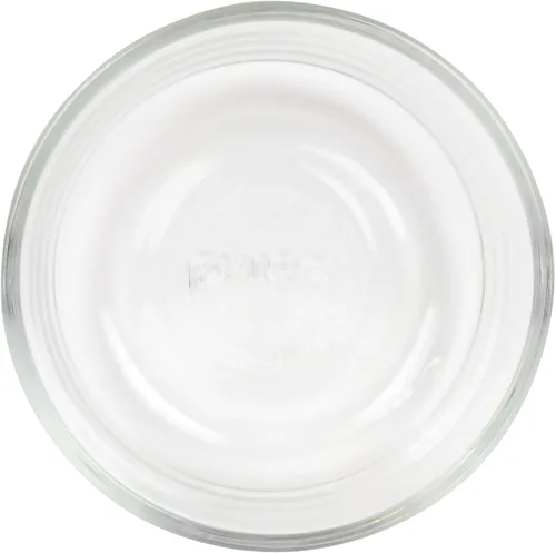 Vista 3 de Pyrex 7202 Cuencos de vidrio de 1 taza y tapas de rubor 7202 (paquete de 6) - Fabricado en Estados Unidos