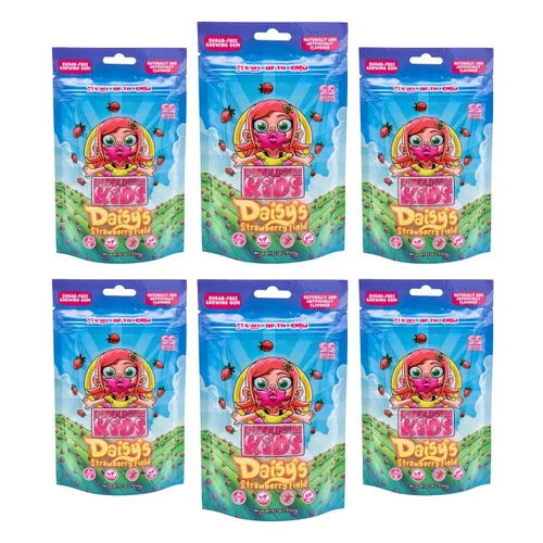 Vista 16 de Bubblegum Kids Hannah's Frozen Banana - Goma de mascar sin azúcar Relleno de calcetines, dulces navideños, recuerdos de fiesta, goma de mascar sin
