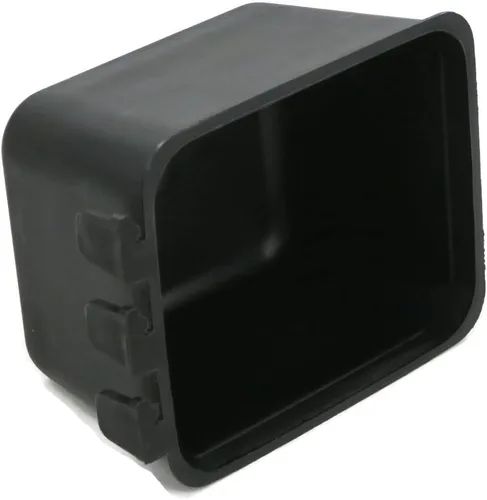 Vista 8 de The ROP Shop Paquete de 6 tazas de jaula negras hechas de plástico flexible que evitan que se congelen y se rompan