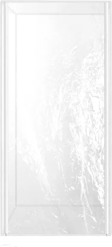Vista 3 de QWORK Funda para bandeja para bollos con cremalleras, cubierta de plástico transparente para bandeja de hojas, 28 pulgadas de largo x 23 pulgadas