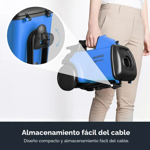 Vista 5 de Eureka Aspiradora de recipiente con bolsa, 3670H con 2 bolsas, 3670h-azul
