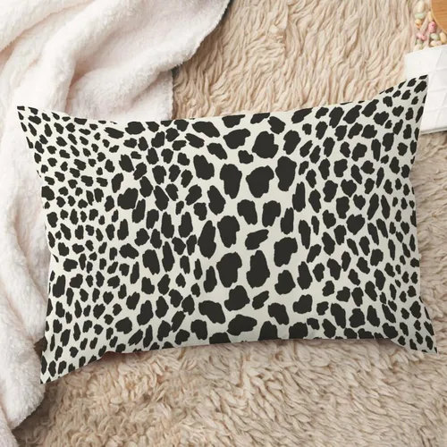 Vista 170 de ArogGeld Funda de cojín con flores verdes y blancas con flores grises y negras y hojas verdes en estilo chinoiserie, funda de almohada cuadrada