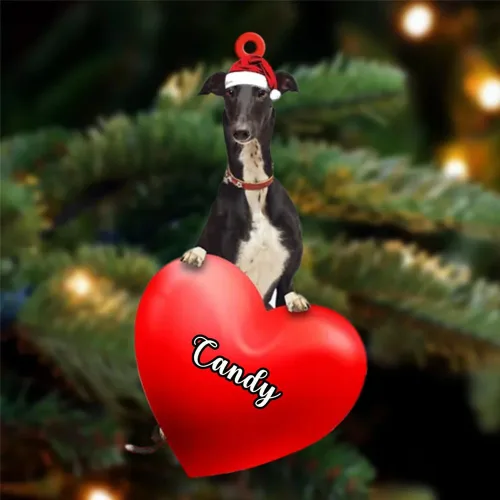Vista 91 de Adornos de Navidad personalizados para perros, nombre personalizado, adorno de Malamute de Alaska, adornos acrílicos, regalos de Navidad, amantes