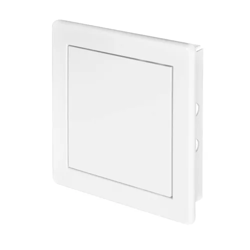 Vista 8 de Awenta Panel de acceso de 4 x 4 pulgadas para paneles de yeso/puerta de acceso de pared de plástico ABS blanco con tapa de solapa/escotilla