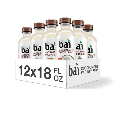 Vista 25 de Bai Coco Volcanic - Paquete variado de bebidas antioxidantes (paquete de 1) 18 onzas líquidas, 270 onzas líquidas