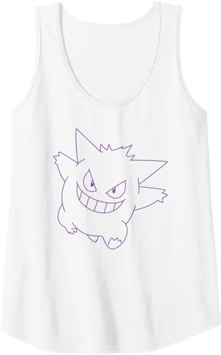 Vista 6 de Pokémon Gengar Big Face Tank Top