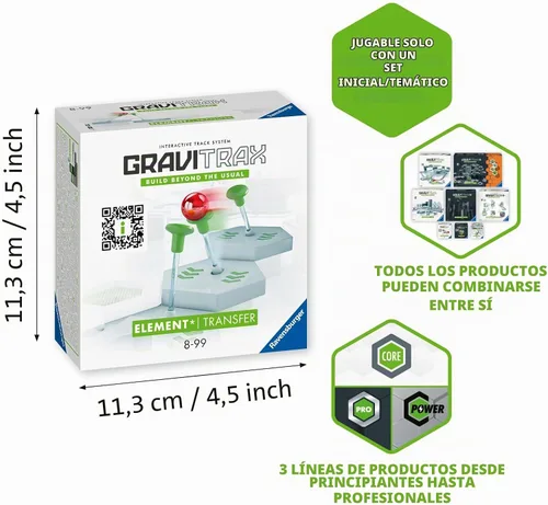 Vista 9 de Ravensburger GraviTrax: Accesorio de transferencia Juguete STEM para niños a partir de 8 años Compatible con todos los sistemas GraviTrax