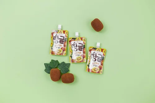 Vista 4 de Rawel Thingle Delicious Konjac Jelly - 1 caja (2.82 oz x 10 paquetes) / 6 calorías por bolsa, sin azúcar, baja en calorías, gelatina de sabor a