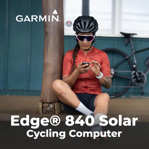 Vista 7 de Garmin Edge 840 Solar GPS Ciclismo Computadora, pantalla táctil, controles de botón, navegación avanzada con paquete E-Bank