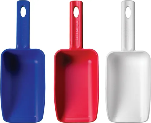 Vista 2 de Remco - Una empresa Vikan 3 paquetes de cuchara manual de plástico codificada por colores, sin Bisfenol A, utensilios de grado comercial