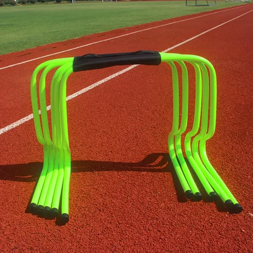 Vista 17 de YXXSDP Juego de entrenamiento de velocidad y agilidad, obstáculos de entrenamiento de obstáculos portátiles profesionales, equipo de práctica