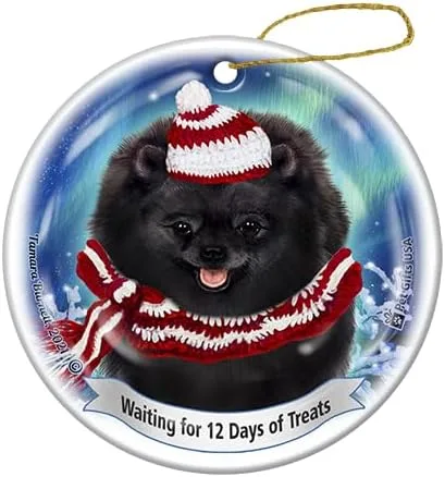 Vista 6 de Pomeranian Fawn Series 5 Christmas Ornament