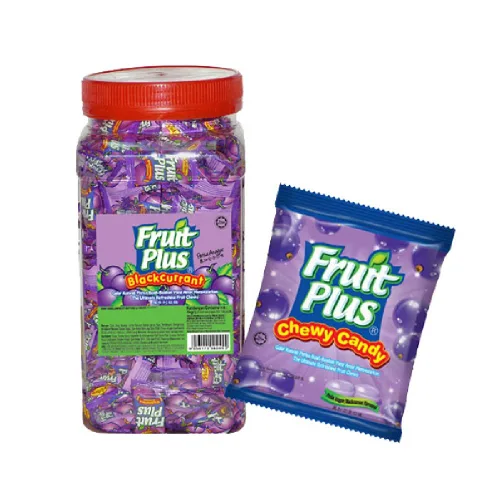 Vista 5 de Fruit Plus Tarro de caramelos masticables 2.2 lbs (Mango)