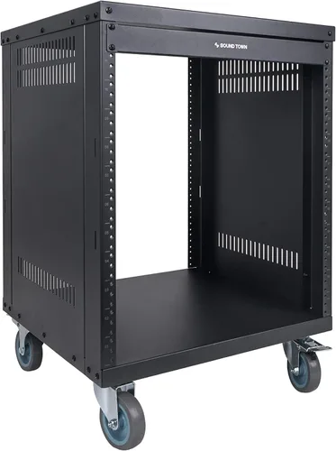 Vista 9 de Sound Town Puertas para rack de servidores, para rack de servidores STRK-M8U (STRK-DS8U)