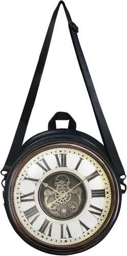 Vista 4 de Salabomia Bolsos redondos para mujer, bolsos cruzados redondos de piel sintética para mujer, bolso pequeño y duradero