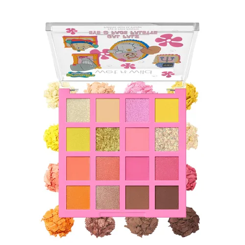 Vista 7 de wet n wild - Paleta para ojos y cara My Melody y Kuromi - Dulzura Acogedora Acogedora ternura